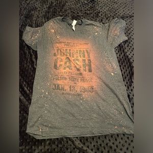 Johnny cash concert tee